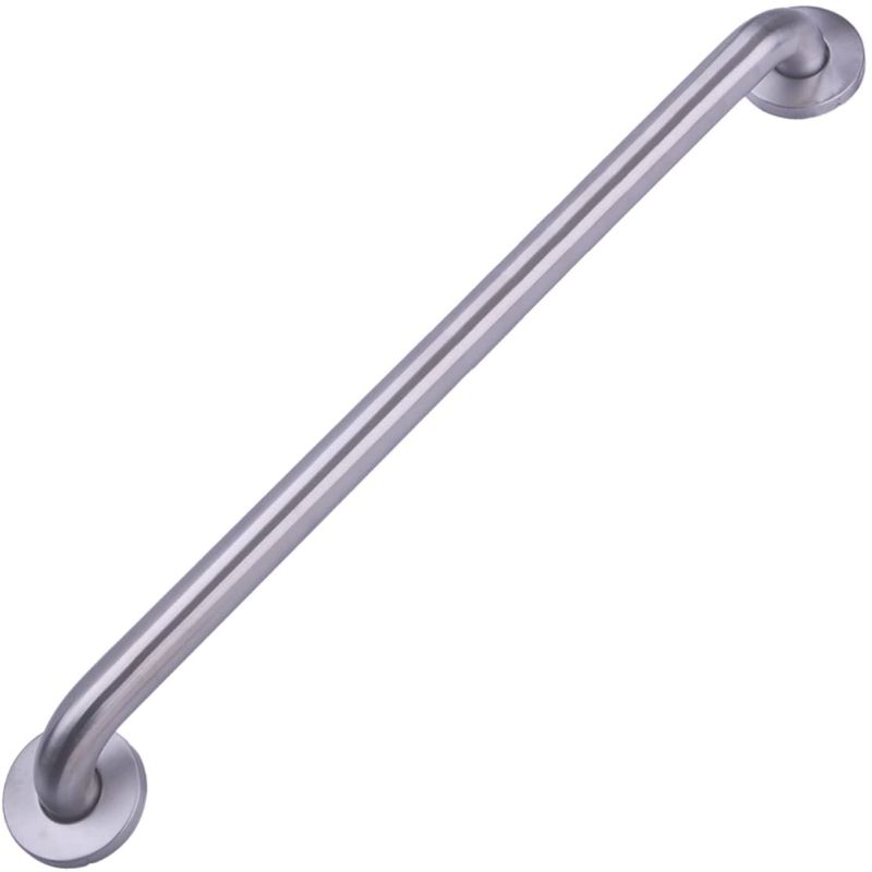 Photo 1 of Amazon Basics Bathroom Handicap Safety Grab Bar, 36 Inch Length, 1.25 Inch Diameter
