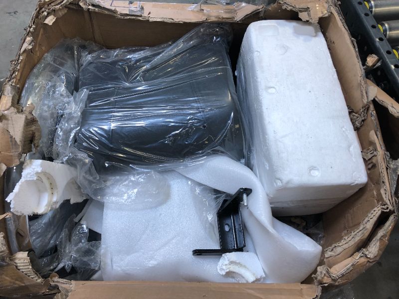 Photo 1 of Paddie Barber Chair, Salon Chair for Hair Stylist All Purpose Reclining Hydraulic Heavy Duty Swivel Styling Beauty Salon Barber Equipment, Black
(( DAMAGED PACKAGE ))
** MISSING PARTIAL ACCESORIES & HARDWARE **