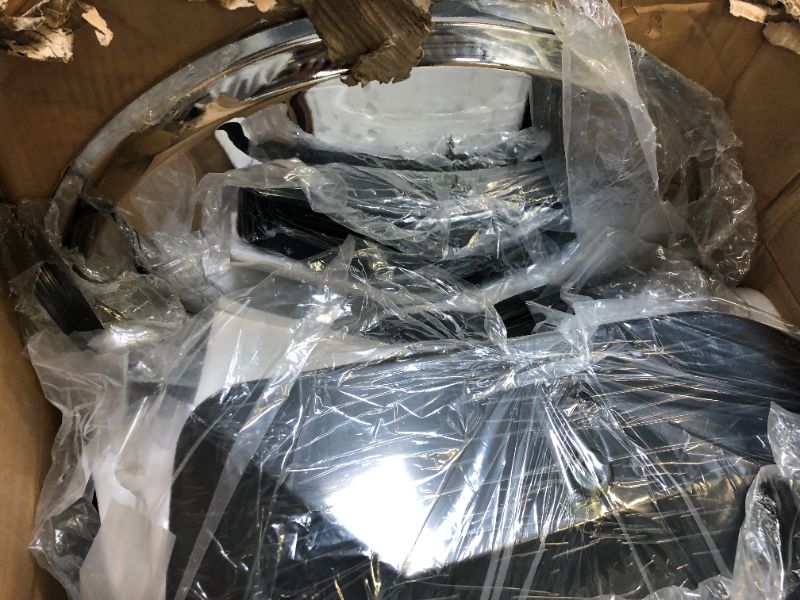 Photo 1 of Paddie Barber Chair, Salon Chair for Hair Stylist All Purpose Reclining Hydraulic Heavy Duty Swivel Styling Beauty Salon Barber Equipment, Black
(( DAMAGED PACKAGE ))
** MISSING PARTIAL ACCESORIES & HARDWARE **