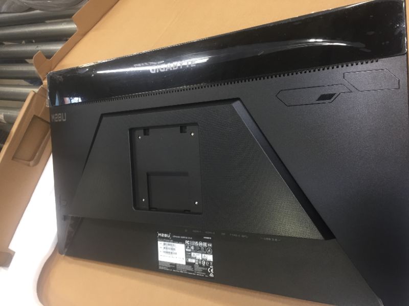 Photo 1 of GIGABYTE M28U 28" 144Hz Gaming Monitor, 3840 x 2160 SS IPS Display, 2ms (MPRT) Response Time, 9?4% DCI-P3, VESA Display HDR400, FreeSync Premium Pro, 1x Display Port 1.4, 2X HDMI 2.1
