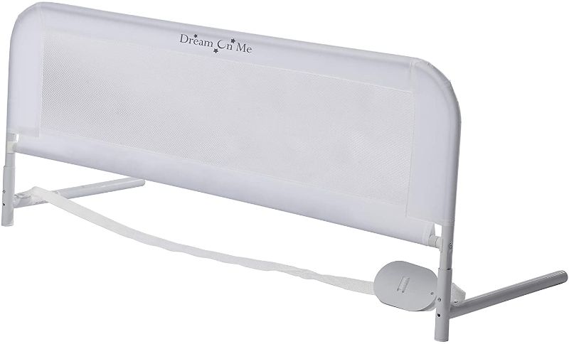 Photo 1 of Dream On Me Adjustable Bed Rail, White, 3 Pound , 40x4.5x1 Inch (Pack of 1)
