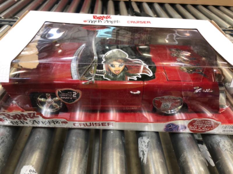 Photo 2 of Bratz® Rock Angelz 20 Yearz Special Edition Cruiser Car – Convertible Vehicle with Working Doors and Trunk, Lights, Seat Belts and Steering Wheel. Car fits 2 Fashion Dolls
