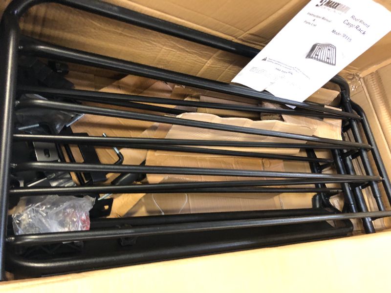 Photo 7 of Maxxhaul 70115 Universal Steel Roof Rack