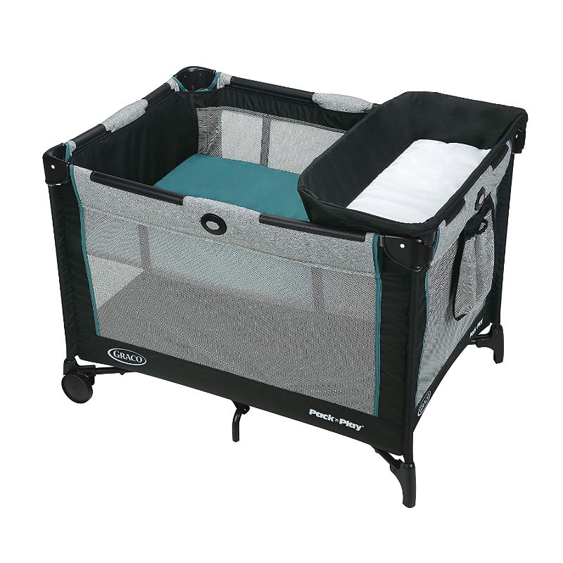 Photo 1 of Graco Pack 'n Play Simple Solutions Playard | Includes Integrated Diaper Changer, Darcie
