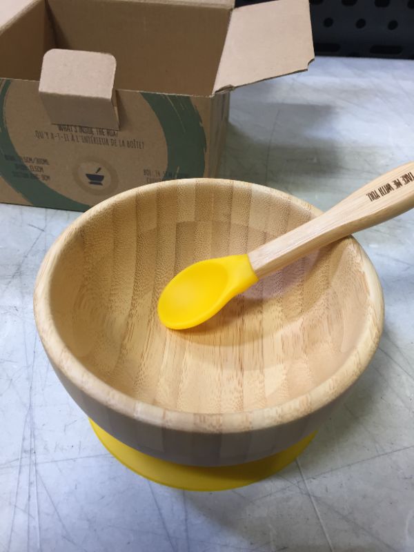 Photo 1 of bamboo baby bowl 
