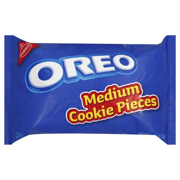 Photo 1 of 2 PACKS : Oreo Cookies Pieces, Medium, 16-Ounce Packages---BEST BY SEP 07 2022---