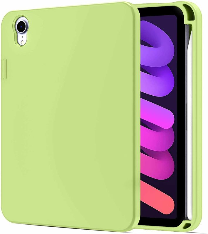 Photo 1 of Liquid Silicone Case Designed for iPad Mini 6 Case,Slim Gel Rubber Shockproof---SET OF 5---