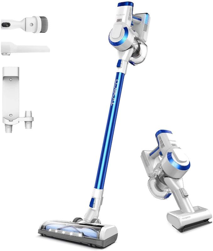 Photo 1 of Tineco A10 Hero Cordless Stick/Handheld Vacuum Cleaner with Wall Mount, Super Lightweight with Powerful Suction for Carpet, Hard Floor & Pet - Space Blue

