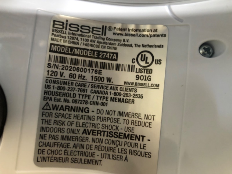 Photo 6 of Bissell, 2747A PowerFresh Vac & Steam All-in-One Vacuum and Steam Mop
