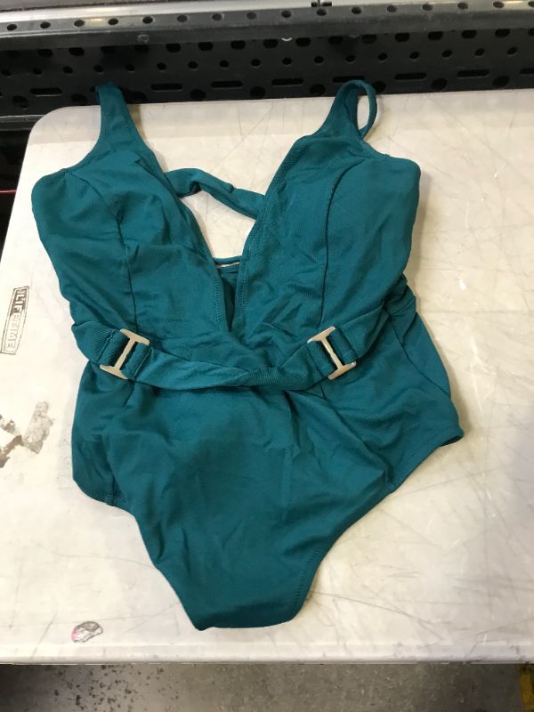 Photo 2 of CUPSHE Stunning Green One Piece Swimsuit---XL---
