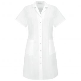 Photo 1 of Red Kap DP29WH Women's Short Sleeve Snap Front Dress - White---SS/M---
