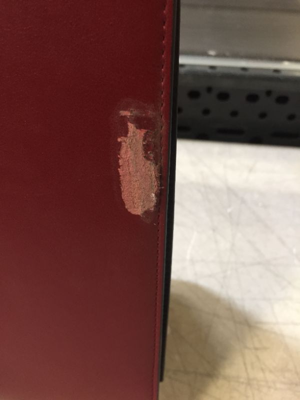 Photo 1 of CLUCI Women Leather Briefcase 15.6 Inch Laptop Work Tote Bag---ON THE EDGE OF THE BACK SIDE THE PURSE HAS A PART THATS RIPPED OFF---THE CASE/COVER IS DIRTY AND RIPPED
