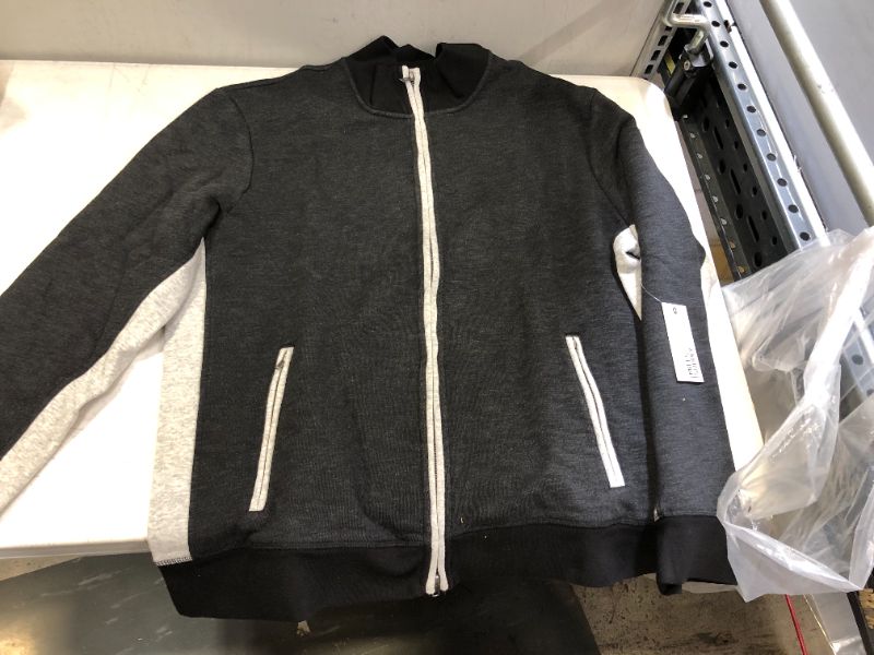 Photo 2 of Mills Supply Men's Zip-up Hoodie French Terry Sweatshirt
