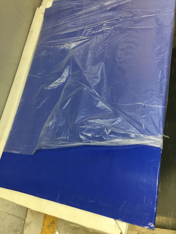 Photo 3 of 150 Sheets 24" x 36" Blue Adhesive Mats (5 Mats, 30 Sheets Per Mat) - Sticky Mat for Laboratories, Homes, Construction Sites, and More - Remove Dust and Dirt from Shoes and Equipment Wheels

