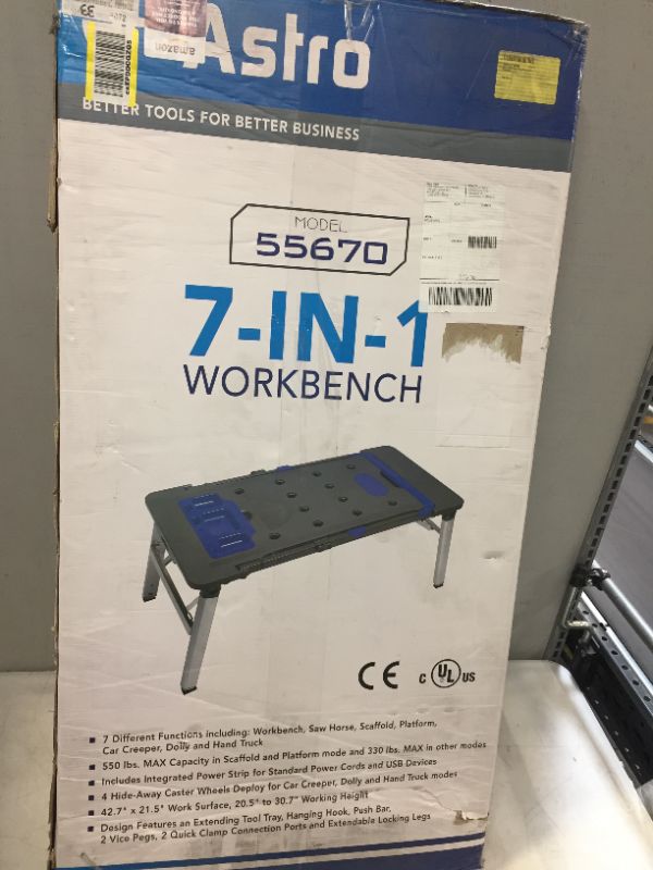 Photo 2 of Astro Pneumatic Tool 55670 7-IN-1 Workbench
