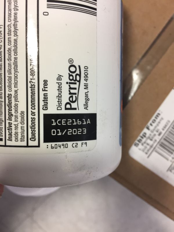 Photo 1 of GoodSense 200 mg Ibuprofen Tablets, Fever Reducer and Pain Relief from Body Aches, Headache, Arthritis Pain and More, 500 Count 3 pack 24 count-expires in Jan 2023