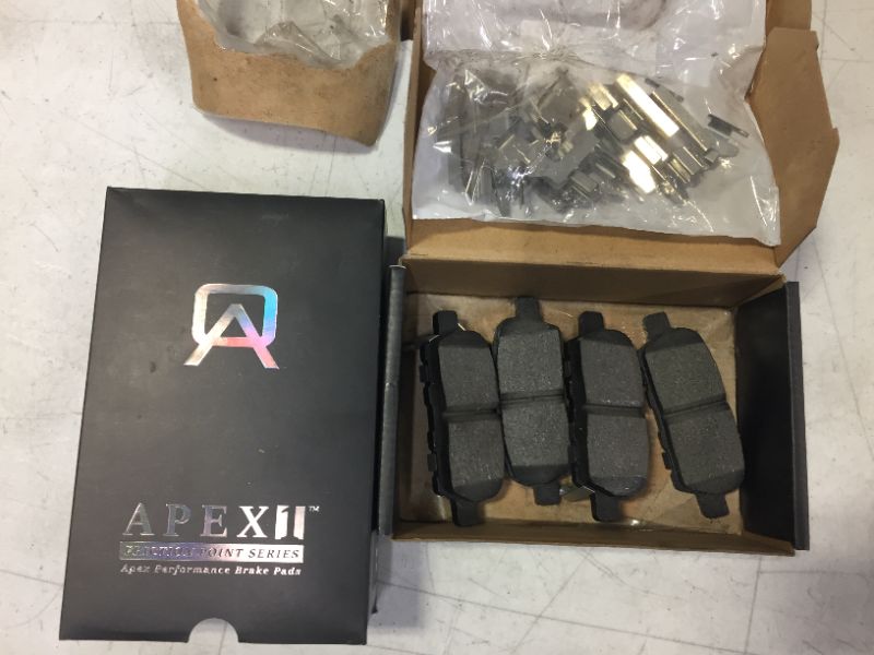 Photo 3 of Apex One Peak Performance REAR Geomet Rotors with Friction Point Ceramic Brake Pads---CAN NOT VERIFTY OR SUBSTANTIATE QUALITY OR SAFETY 