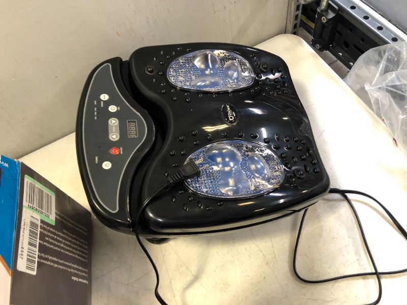 Photo 2 of Daiwa Felicity Vibration Foot Massager for Blood Circulation, Foot Vibration Stimulator, Uses Infrared Heat Therapy
