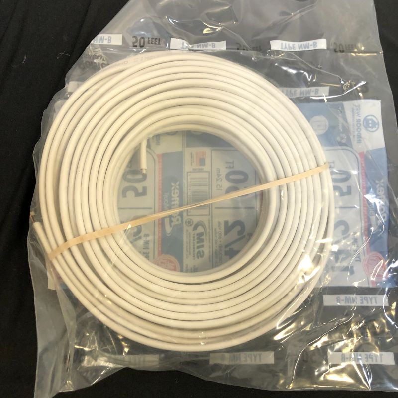 Photo 2 of 15 ft. 14/2 Solid Romex SIMpull CU NM-B W/G Wire
