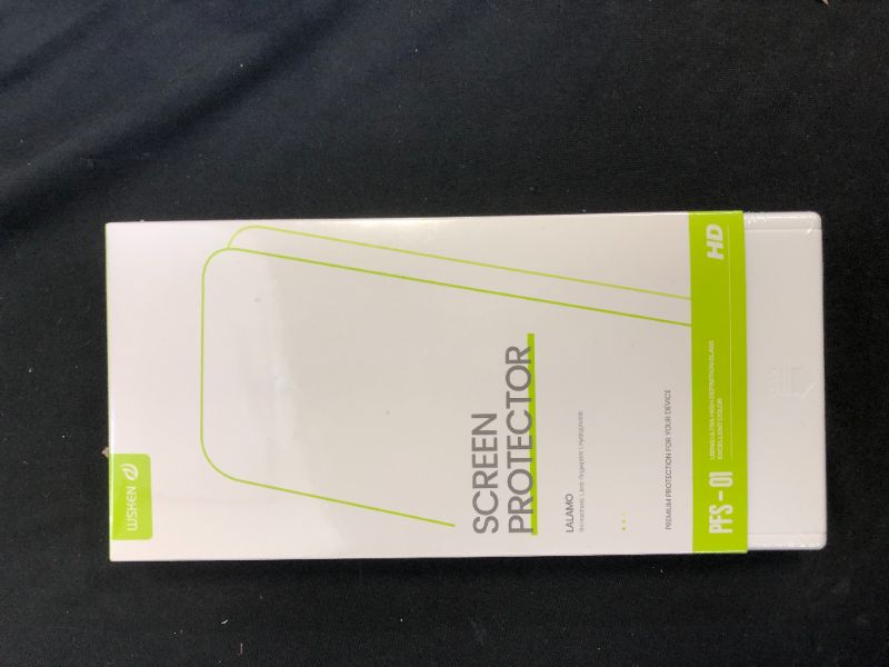Photo 1 of **new brand factory sealed**WSKEN for iPhone 12 Pro max (6.7 inch) Screen Protector, 2 Pack [Easy Installation Device][Anti-Reflective] Diamonds Hard HD Tempered Glass Film
