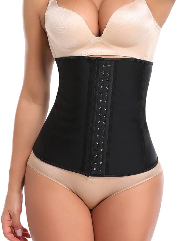 Photo 1 of Slifebaby Waist Trainer for Women, Latex Sport Girdle Waist Cinchers Body Shaper 2XL
