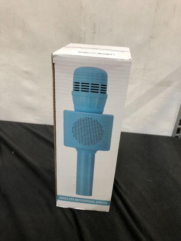 Photo 2 of CYY Karaoke Wireless Microphone Toys for 3-12 Years Old Kids, Portable Bluetooth Handheld Microphone