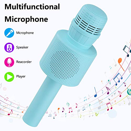 Photo 1 of CYY Karaoke Wireless Microphone Toys for 3-12 Years Old Kids, Portable Bluetooth Handheld Microphone