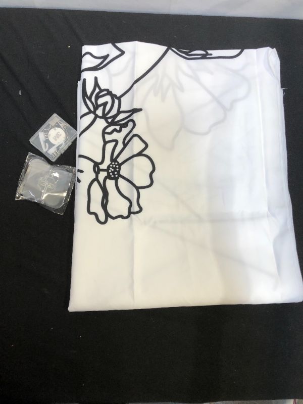 Photo 1 of eyeJOY Art Women with Flowers Line Tapestry Simple Modern Minimalist tapestry Wall Hanging Abstract Creative Sketch Wall Decor for bedroom Aesthetic Dorm Office 51"X59"
