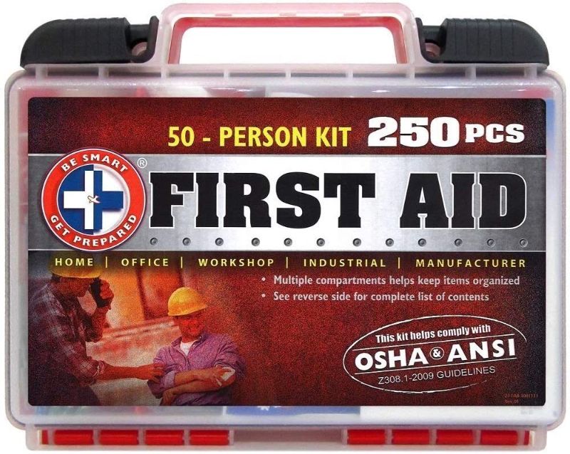 Photo 1 of Be Smart Get Prepared First Aid Kit, 250 Piece Set 1 Count
