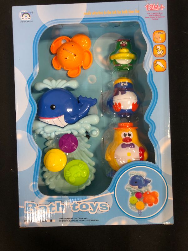 Photo 1 of 8PK BATH TOYS FOR BABY/TODDLER 