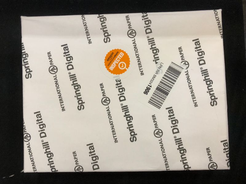 Photo 1 of Springhill Digital Vellum Bristol Color Cover, 67 lb, 8 1/2 x 11, CREAM 250 Sheets/Pack -SGH056000
