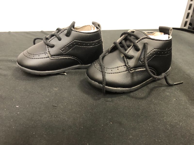 Photo 1 of TODDLER/BABY SIZE 4 BLACK SHOE