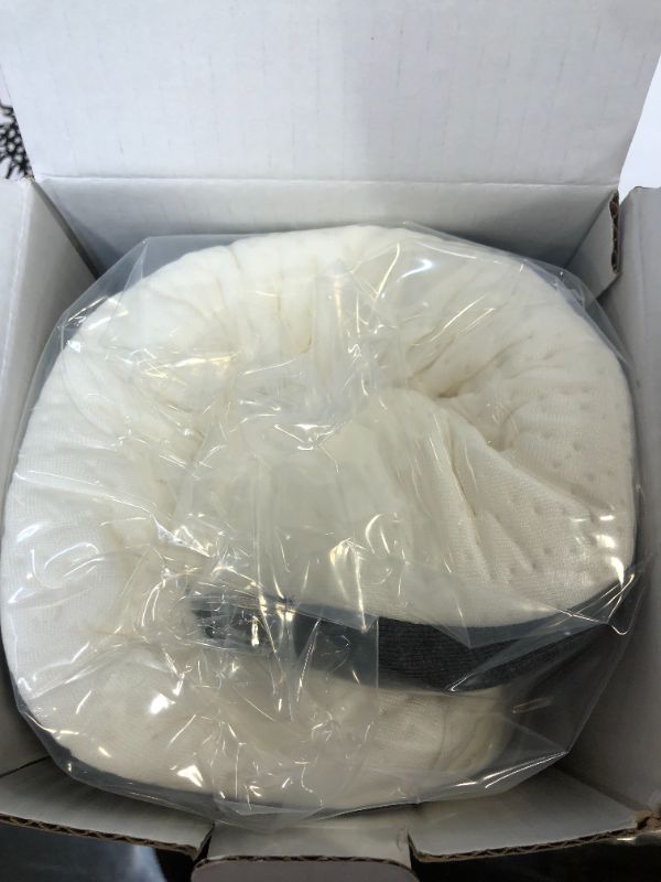 Photo 1 of Anxious monkey Shell Shape Memory Foam Pillow Neck and Shoulder Pain Relief,Ergonomic Contoured Design for Back,Stomach,Side Sleepers with Washable Cover(Women Size)
