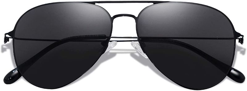 Photo 1 of Vanlinker Aviator Sunglasses Men Women Mirrored Rimless Aviators Ultra Light VL9581C2 GOLD FRAME/GREY LENS 