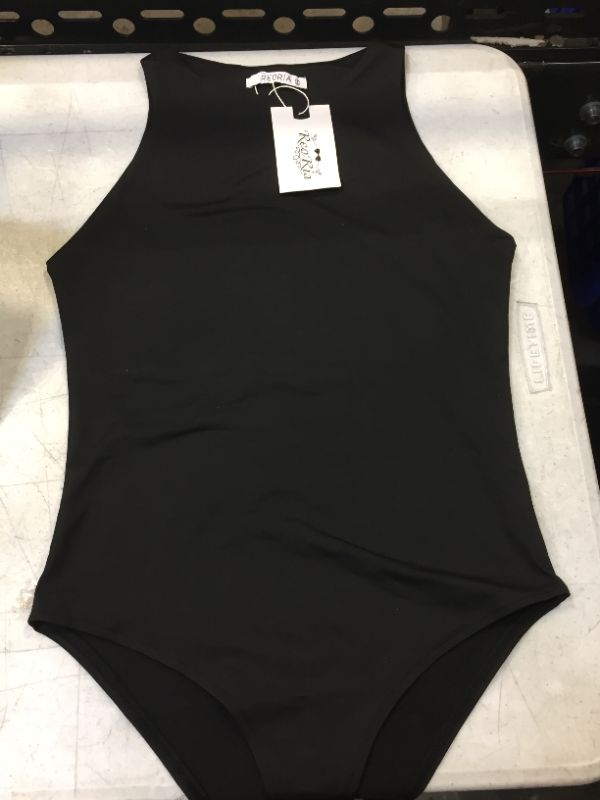 Photo 1 of Black Halter Neck Bodysuit size S 