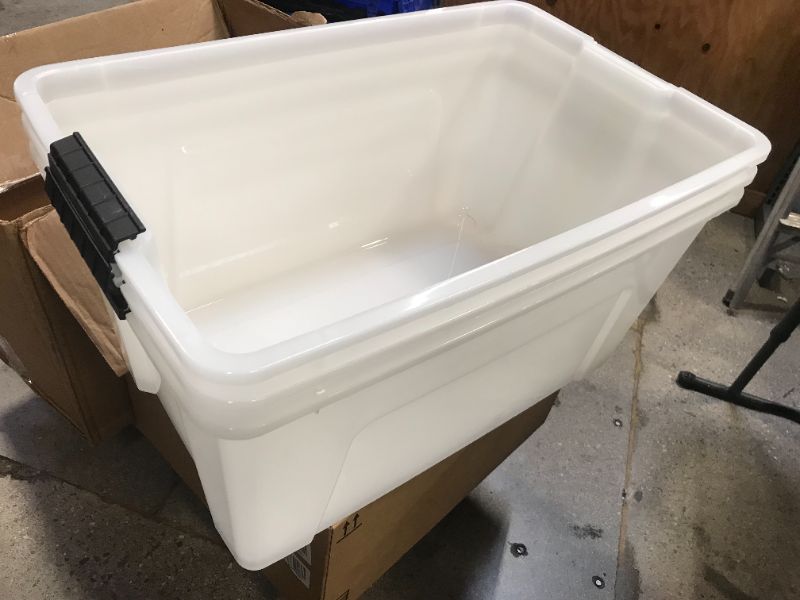 Photo 1 of 3 pcs plastic storage containers 