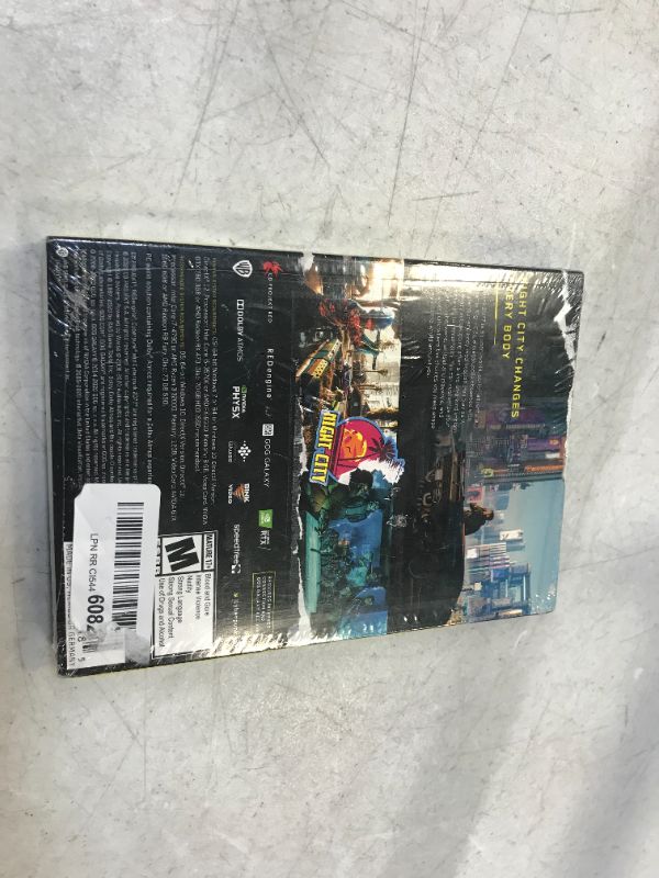 Photo 2 of Cyberpunk 2077 PC Version. (Sealed/Physical Version). damage box 
