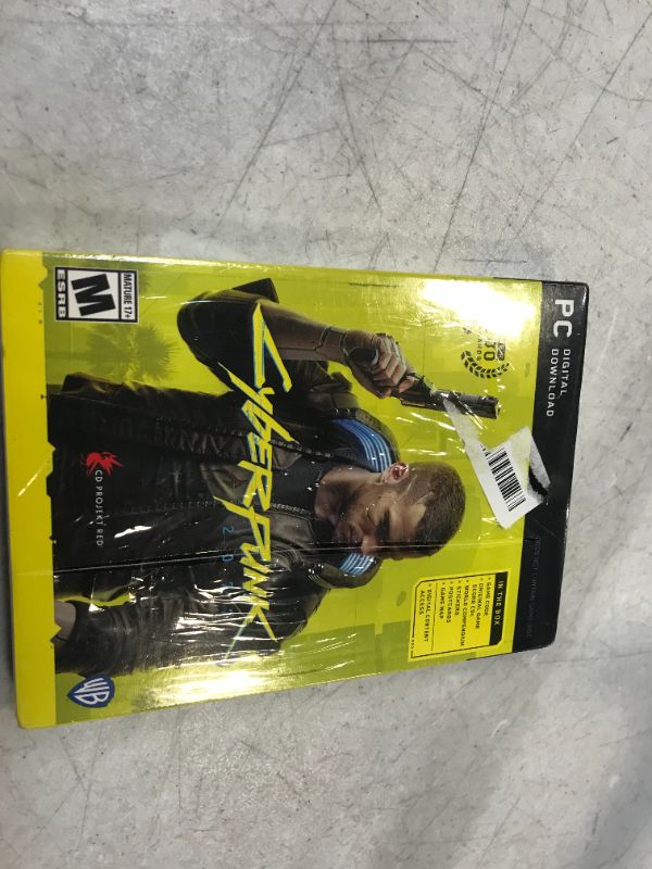 Photo 3 of Cyberpunk 2077 PC Version. (Sealed/Physical Version). damage box 
