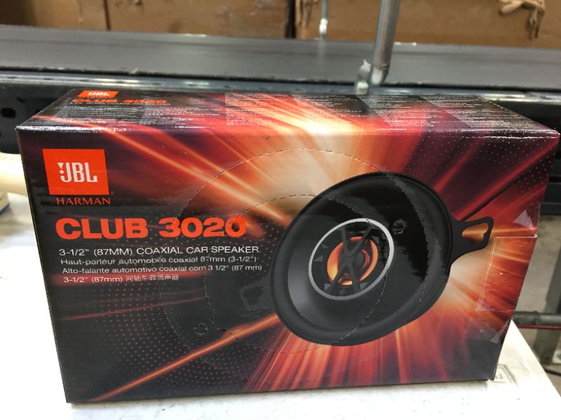 Photo 1 of JBL Club 3020 3-1/2" (87MM) Coaxial Car Speaker