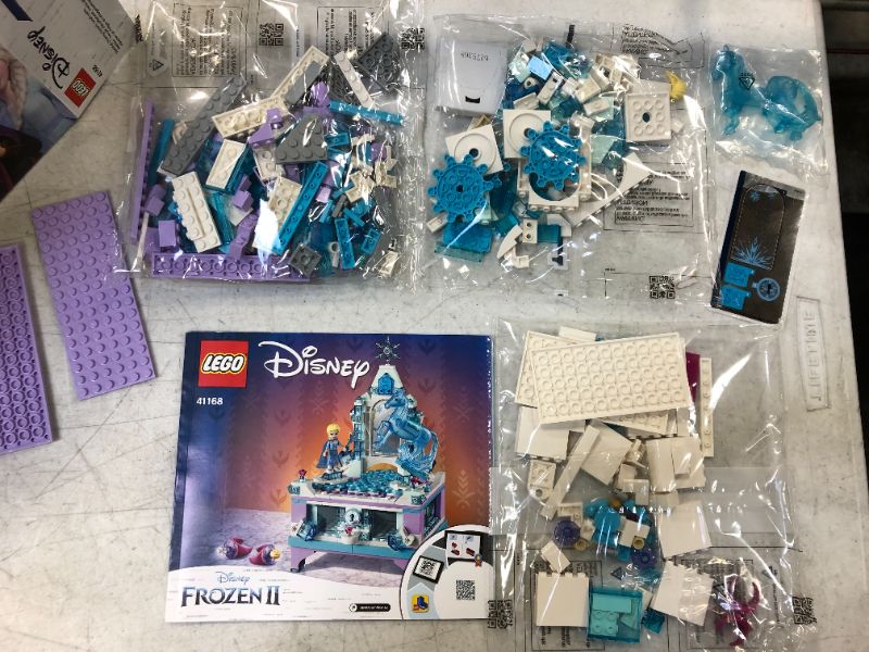 Photo 1 of LEGO Disney Frozen II Elsa's Jewelry Box Creation 41168 Disney Jewelry Box Kit 