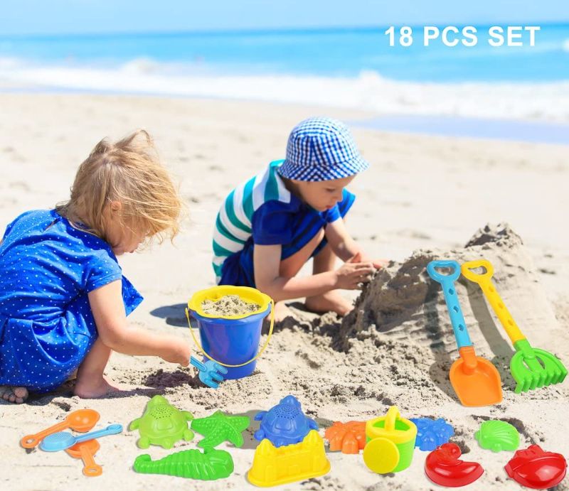 Photo 1 of Click N' Play 18 pc Set Beach  toys