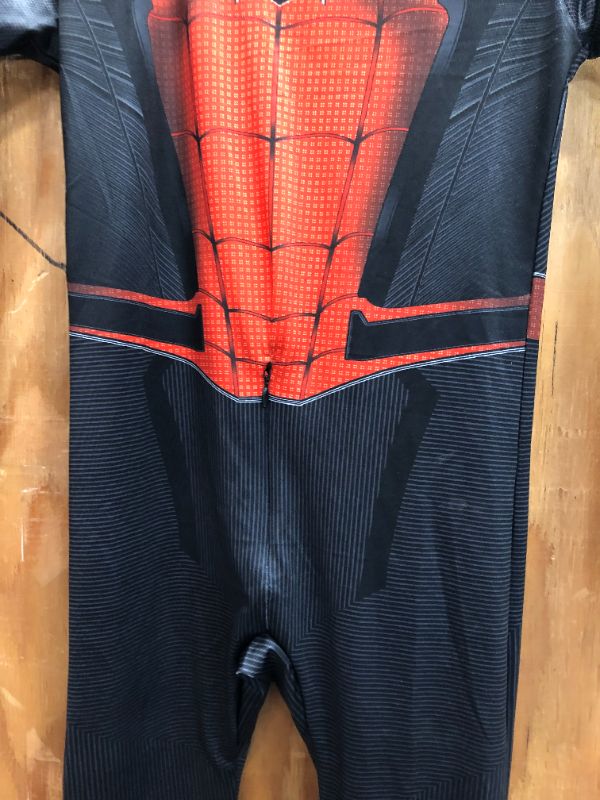 Photo 4 of Toddler Body suit Spiderman Costume tag show size 110