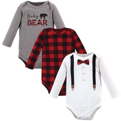 Photo 1 of Baby Boys 3 Piece Cotton Bodysuit