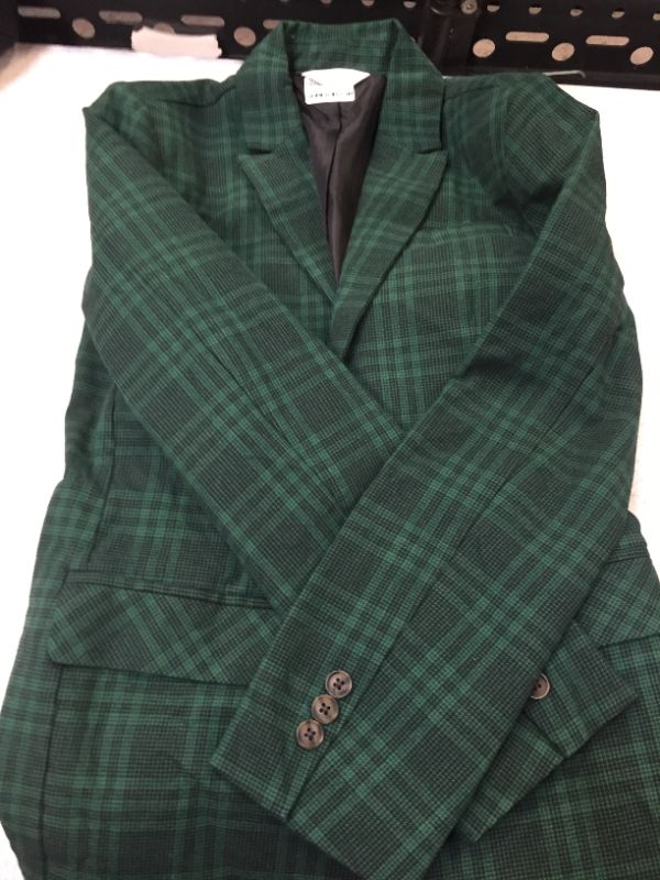Photo 2 of Boys' Holiday Suit Jacket - Cat & Jack™ Green/Black SIZE 14