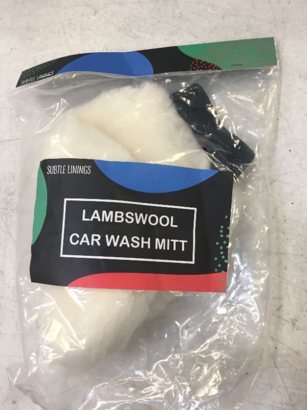 Photo 2 of "Wool" Car Wash Mitt 