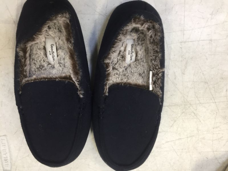 Photo 3 of Men's Kairo Moccasin Slippers - Goodfellow & Co™ SIZE M 9/10