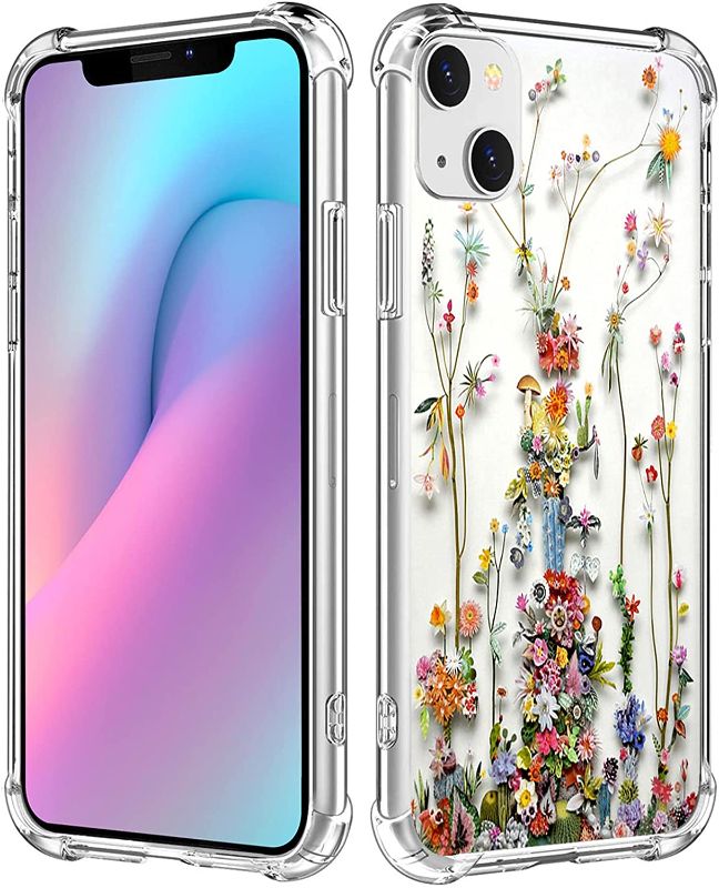 Photo 1 of 3 PACKS Flower Floral Case for iPhone 13 Mini 