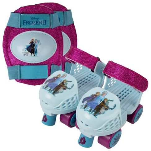 Photo 1 of Disney Frozen 2 Kids' Roller Skate with Knee and Elbow Pads 3-5 ages
