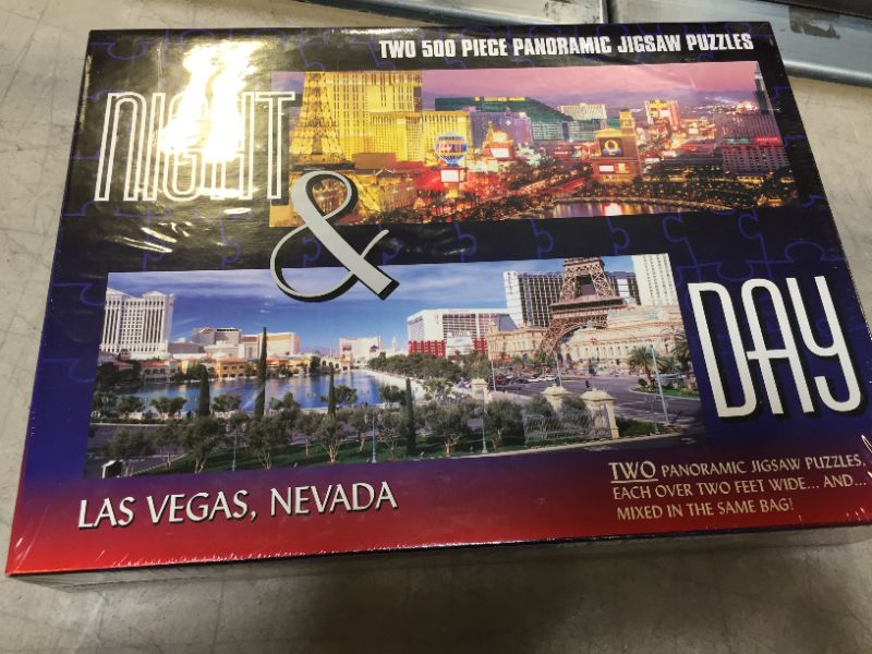 Photo 2 of Night & Day City Puzzle - Las Vegas
