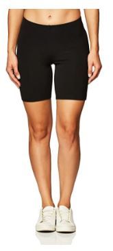 Photo 1 of Hanes Women's Stretch Jersey Bike Short SMALL
